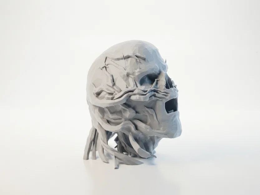 Mô hình 3D Bán thân Vecna từ Stranger Things - STL File - Image 4