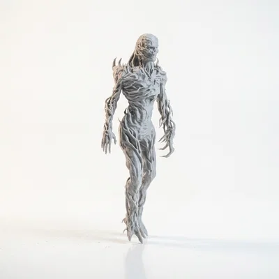 Mô hình Vecna từ Stranger Things - File in 3D chi tiết