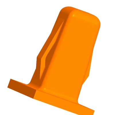 Chốt gài cản trước Nissan Serena (Bumper Clip) - Tự in 3D tại nhà