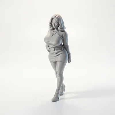 Mô hình tượng Velma trong phim hoạt hình - File in 3D sưu tầm
