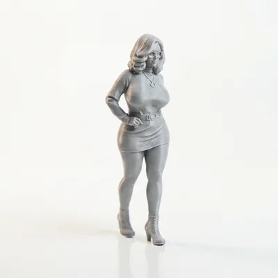 Mô hình tượng Velma trong phim hoạt hình - File in 3D sưu tầm