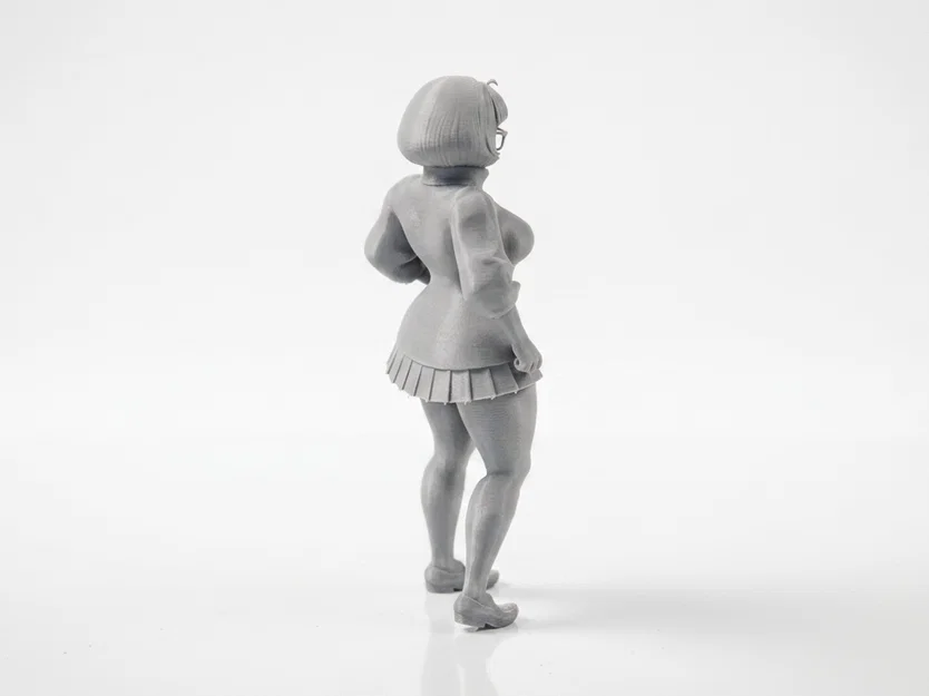 Mô hình 3D Velma Dinkley - Nhân vật hoạt hình thám tử tài ba - Image 3