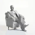 Mô hình 3D Bố Già (Godfather) - Tượng sưu tầm kinh điển cho phim ảnh - Thumbnail 2