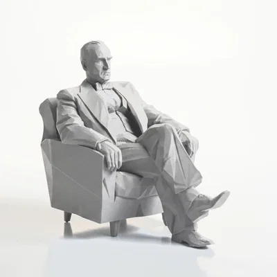 Mô hình 3D Bố Già (Godfather) - Tượng sưu tầm kinh điển cho phim ảnh