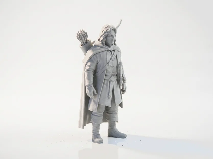 Mô hình 3D Aragorn trong Chúa tể của những chiếc nhẫn (Có thể in 3D) - Image 2