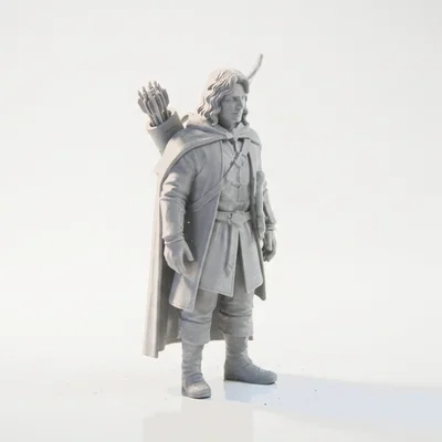 Mô hình 3D Aragorn trong Chúa tể của những chiếc nhẫn (Có thể in 3D)