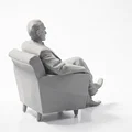 Mô hình 3D Bố Già (Godfather) - Tượng sưu tầm kinh điển cho phim ảnh - Thumbnail 3