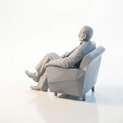 Mô hình 3D Bố Già (Godfather) - Tượng sưu tầm kinh điển cho phim ảnh