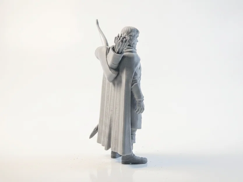Mô hình 3D Aragorn trong Chúa tể của những chiếc nhẫn (Có thể in 3D) - Image 3