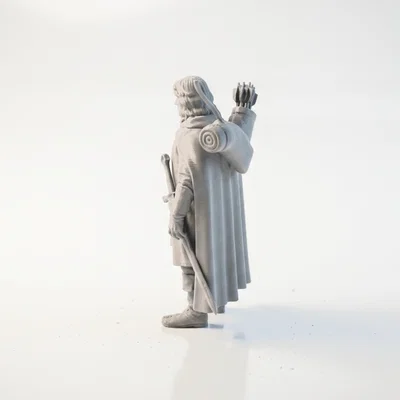 Mô hình 3D Aragorn trong Chúa tể của những chiếc nhẫn (Có thể in 3D)