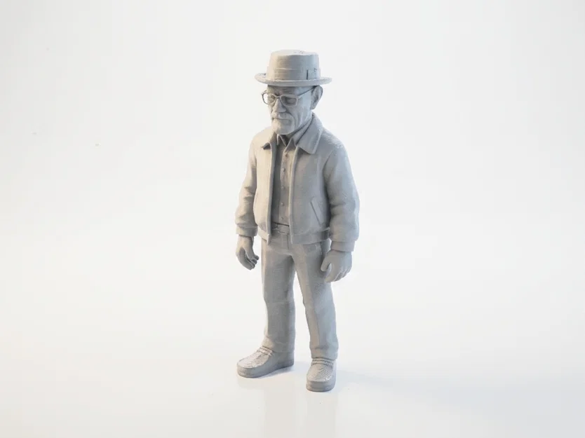 Mô hình 3D Walter White (Breaking Bad) có thể in ấn - Image 1