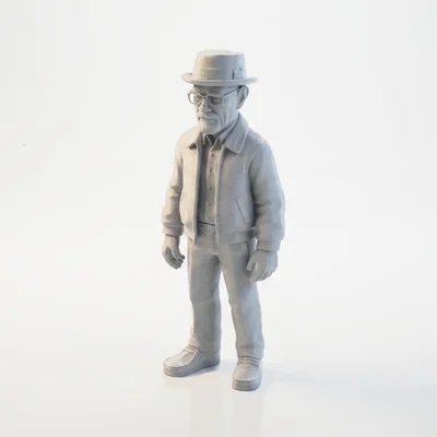 Mô hình 3D Walter White (Breaking Bad) có thể in ấn