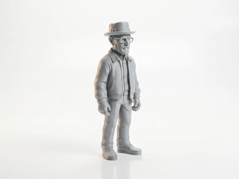 Mô hình 3D Walter White (Breaking Bad) có thể in ấn - Image 2
