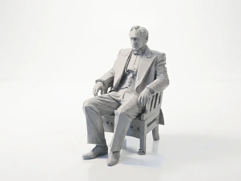 Mô hình 3D Vito Corleone ngồi - Biểu tượng điện ảnh - Image 1
