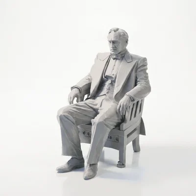 Mô hình 3D Vito Corleone ngồi - Biểu tượng điện ảnh