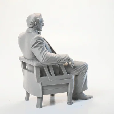Mô hình 3D Vito Corleone ngồi - Biểu tượng điện ảnh