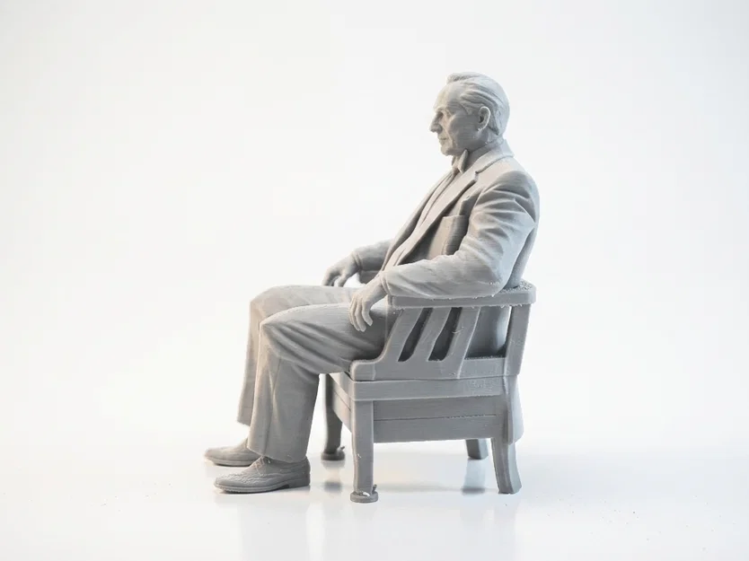 Mô hình 3D Vito Corleone ngồi - Biểu tượng điện ảnh - Image 4