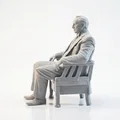 Mô hình 3D Vito Corleone ngồi - Biểu tượng điện ảnh - Thumbnail 4