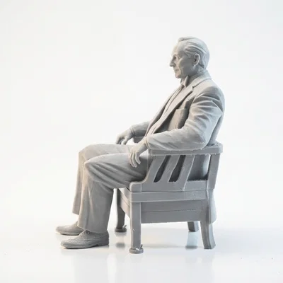 Mô hình 3D Vito Corleone ngồi - Biểu tượng điện ảnh
