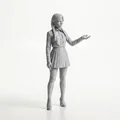 Mô hình Figurine Wednesday - Vật phẩm sưu tầm in 3D từ Phim & TV - Thumbnail 2