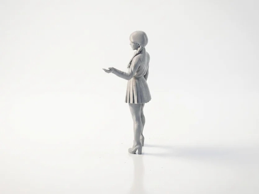 Mô hình Figurine Wednesday - Vật phẩm sưu tầm in 3D từ Phim & TV - Image 4