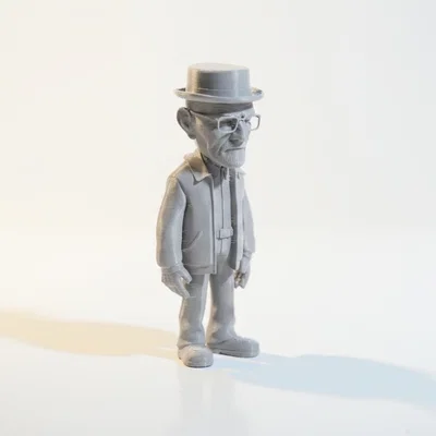 Mô hình 3D Walter White Breaking Bad có thể in được