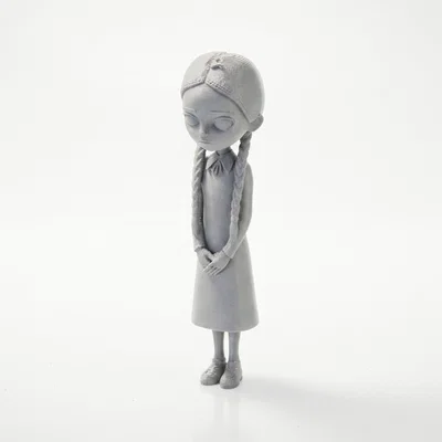 Mô hình Wednesday Addams in 3D - Phim & Truyền hình