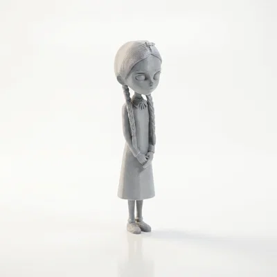 Mô hình Wednesday Addams in 3D - Phim & Truyền hình