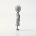 Mô hình Wednesday Addams in 3D - Phim & Truyền hình - Thumbnail 3