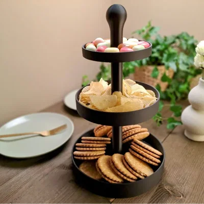 Bộ sưu tập mô hình chim hồng hạc trang trí và kệ 3 tầng tiện lợi