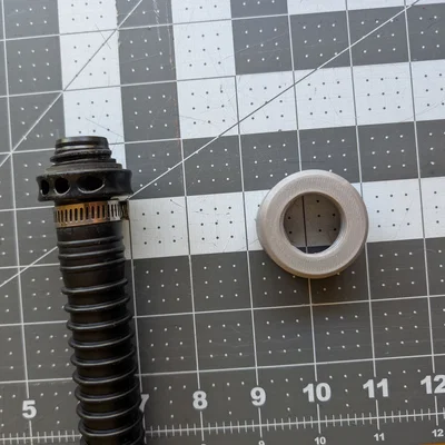 Đầu chuyển đổi van Alpacka Raft sang đầu Leafield (3D Printed)