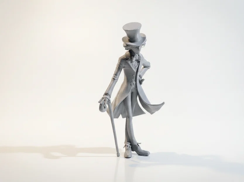 Mô hình 3D Willy Wonka - Tượng nhân vật điện ảnh để bàn - Image 2