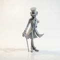 Mô hình 3D Willy Wonka - Tượng nhân vật điện ảnh để bàn - Thumbnail 2