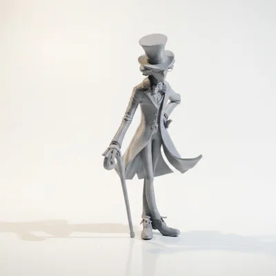 Mô hình 3D Willy Wonka - Tượng nhân vật điện ảnh để bàn