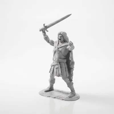 Mô hình 3D nhân vật William Wallace - Phim & Truyền hình