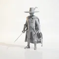 Mô hình 3D Zorro - Tượng sưu tầm phong cách điện ảnh - Thumbnail 1
