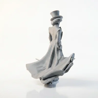 Mô Hình 3D Quý Ông Victoria - Nhân Vật Điện Ảnh
