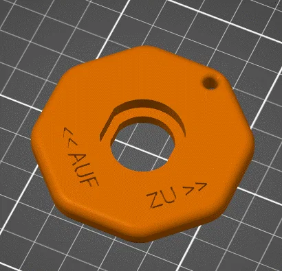 Dụng cụ tháo lắp đầu lọc vòi nước 23mm (Perlatorschlüssel) 3D - Image 1