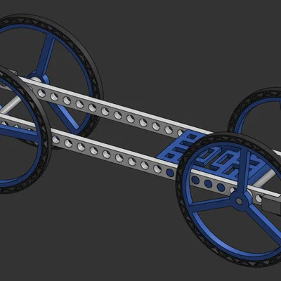 Mô hình xe đua chạy bằng bẫy chuột Modular - Tự in 3D tại nhà