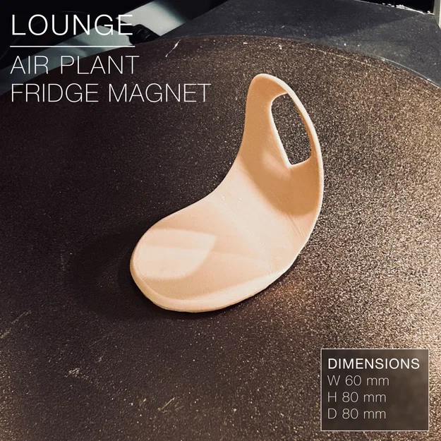 LOUNGE | Chậu gắn tủ lạnh trồng cây không khí - Image 6