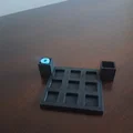 Bộ trò chơi cờ ca-rô (Travel Tic Tac Toe) in 3D siêu nhỏ gọn - Thumbnail 1