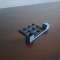 Bộ trò chơi cờ ca-rô (Travel Tic Tac Toe) in 3D siêu nhỏ gọn - Thumbnail 2