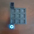 Bộ trò chơi cờ ca-rô (Travel Tic Tac Toe) in 3D siêu nhỏ gọn - Thumbnail 5