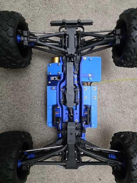 Khay gắn ESC cho Traxxas Revo 3.3 độ 4S (Model 260111a) - Image 2