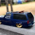 Mô hình xe 2 Door Tahoe độ hạ gầm siêu chất cho người đam mê 3D - Thumbnail 2