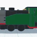 Mô hình đầu máy hơi nước TT9 gauge 0-4-0t in 3D tỉ lệ chuẩn - Thumbnail 2