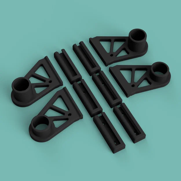 Giá treo cuộn giấy nhà bếp (tương thích IKEA Skadis) - Image 2