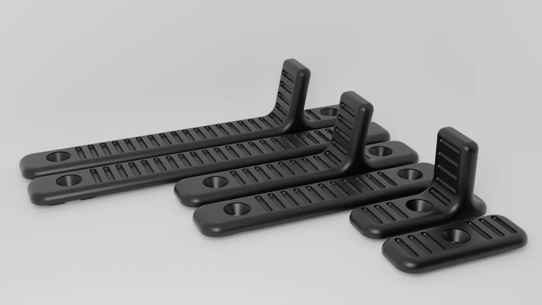Ốp ray M-LOK Dewclaw Rail Panels: Phụ kiện chặn tay cho Airsoft - Image 1