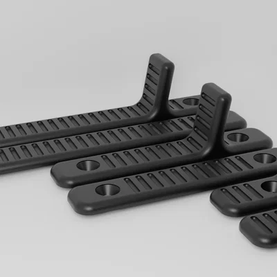 Ốp ray M-LOK Dewclaw Rail Panels: Phụ kiện chặn tay cho Airsoft