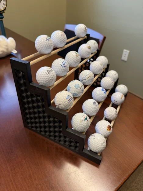 Kệ Trưng Bày Bóng Golf Tiết Kiệm Nhựa - Image 1
